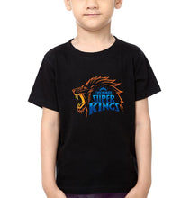 Load image into Gallery viewer, IPL CSK  Chennai SuperKings Half Sleeves T-Shirt for Boys and Kids-KidsFashionVilla
