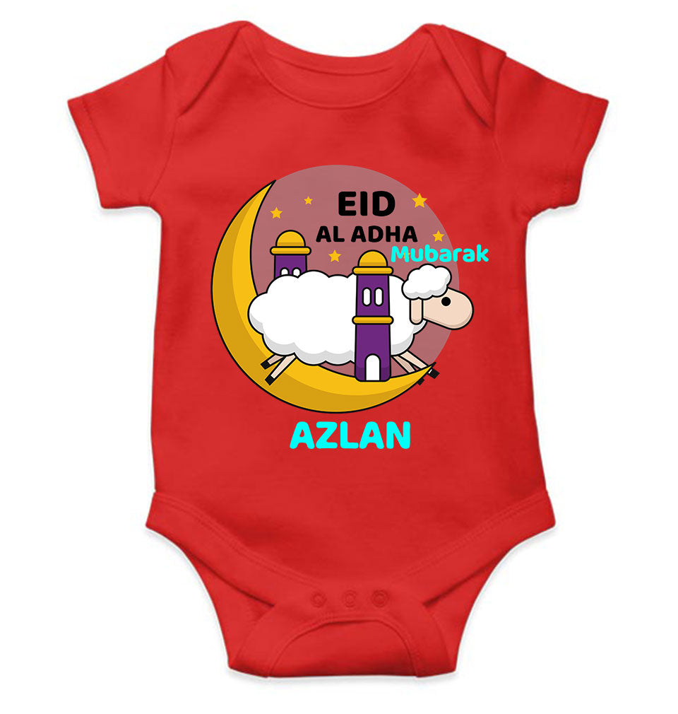 Custom Name Its My First Bakra Eid Rompers for Baby Boy- KidsFashionVi –  KidsFashionVilla