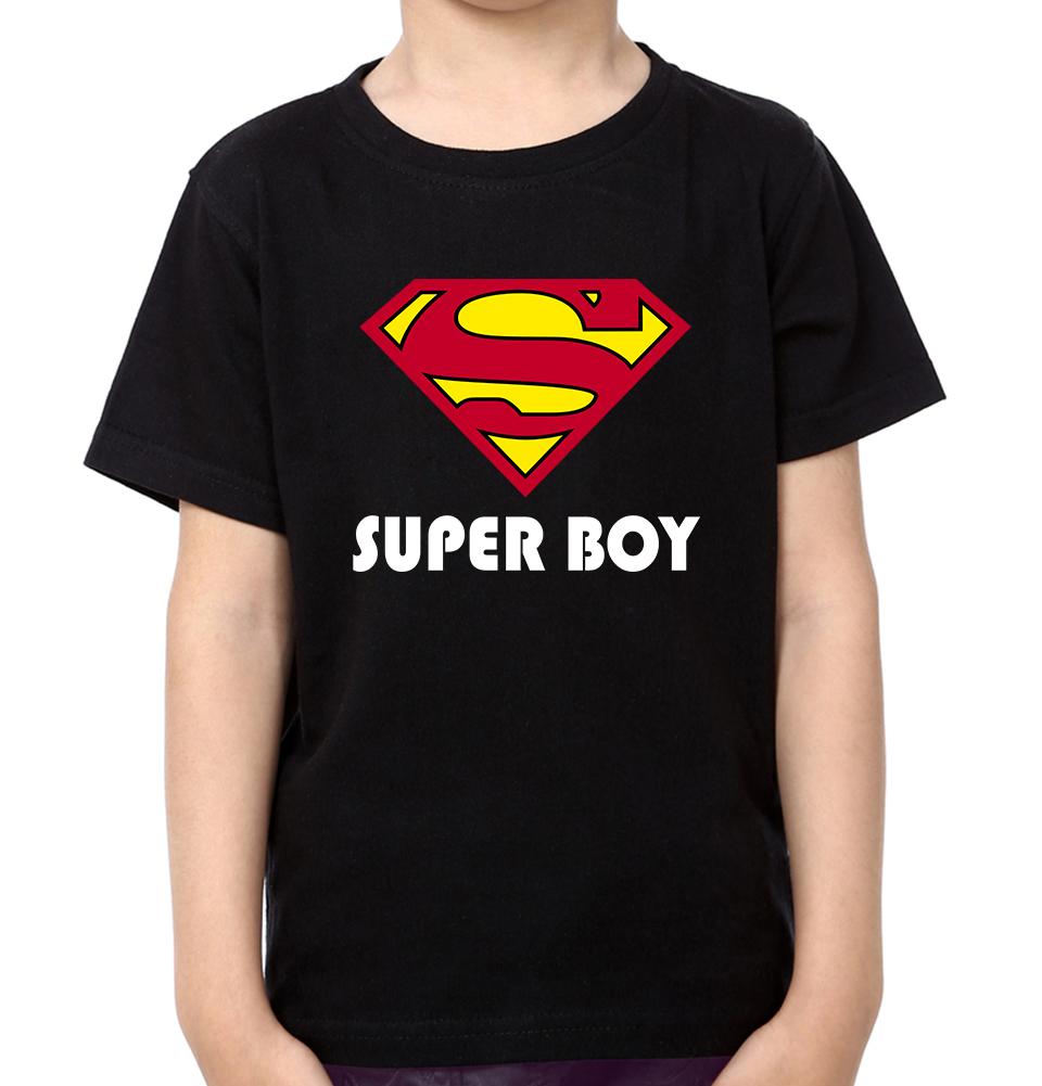 mother son superhero shirts