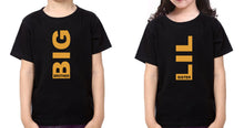 Load image into Gallery viewer, Big Brother Lil sister Brother-Sister Kid Half Sleeves T-Shirts -KidsFashionVilla

