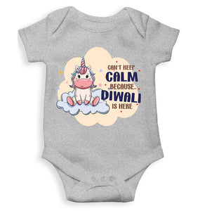 Can Not Keep Calm Because Diwali Is Here Rompers for Baby Girl- KidsFashionVilla