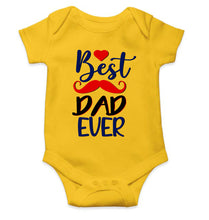 Load image into Gallery viewer, Best Dad Ever Fathers Day Rompers for Baby Boy- KidsFashionVilla
