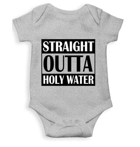 Holy Water Baptism Christening Day Rompers for Baby Boy- KidsFashionVilla