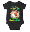 Custom Name Our First Father Day Rompers for Baby Boy- KidsFashionVilla