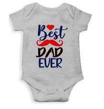 Load image into Gallery viewer, Best Dad Ever Fathers Day Rompers for Baby Boy- KidsFashionVilla
