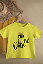 Load image into Gallery viewer, The Wild One First Birthday Family Half Sleeves T-Shirts-KidsFashionVilla
