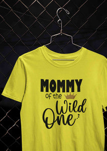 The Wild One First Birthday Family Half Sleeves T-Shirts-KidsFashionVilla