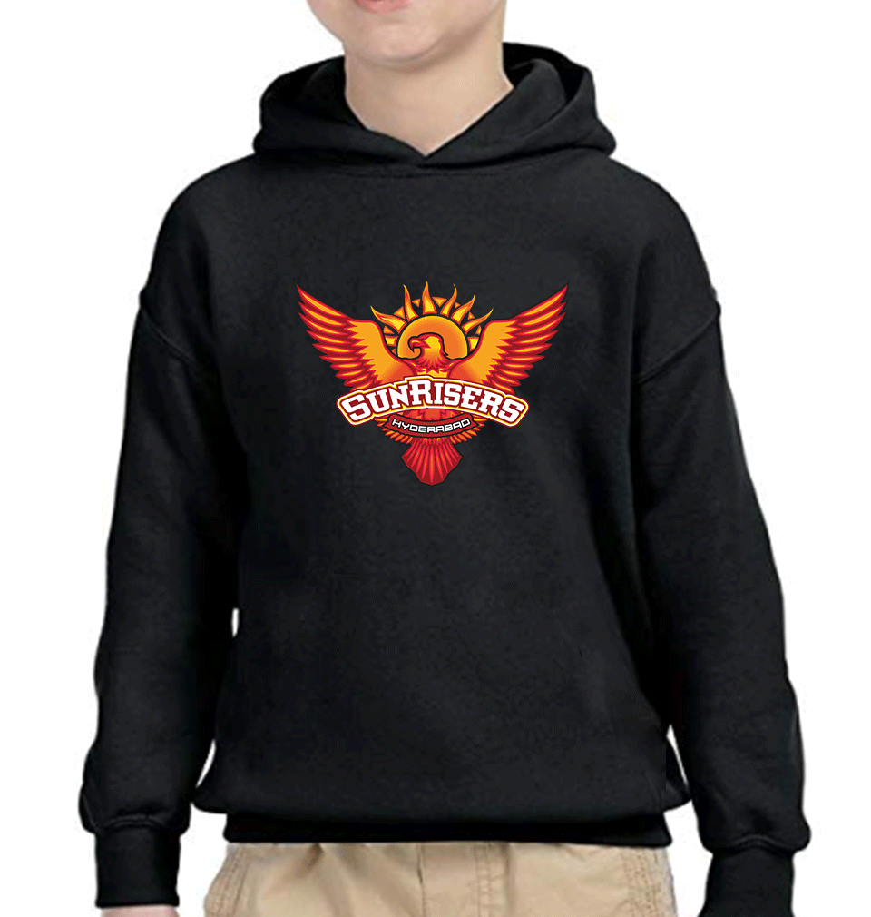 IPL Sunrises Hyderabad Boy Hoodies-KidsFashionVilla