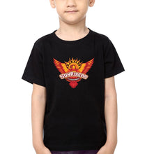 Load image into Gallery viewer, IPL SRH Sunrisers Hyderabad Half Sleeves T-Shirt for Boys and Kids-KidsFashionVilla
