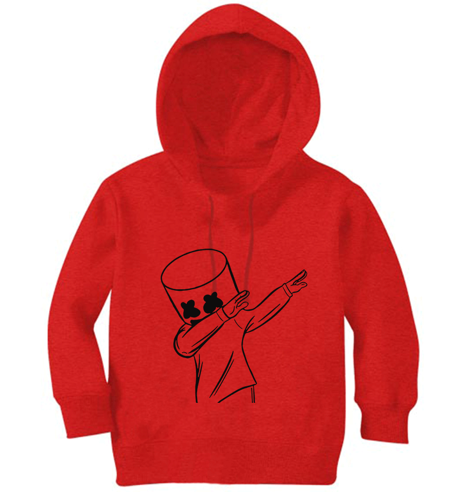 Dab Marshmello Boy Hoodies-KidsFashionVilla