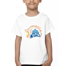 Load image into Gallery viewer, IPL CSK  Chennai SuperKings Half Sleeves T-Shirt for Boys and Kids-KidsFashionVilla
