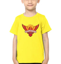 Load image into Gallery viewer, IPL SRH Sunrisers Hyderabad Half Sleeves T-Shirt for Boys and Kids-KidsFashionVilla
