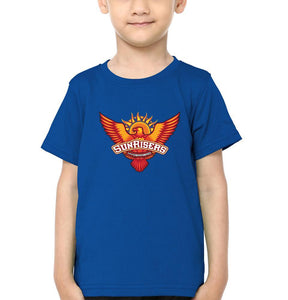 IPL SRH Sunrisers Hyderabad Half Sleeves T-Shirt for Boys and Kids-KidsFashionVilla