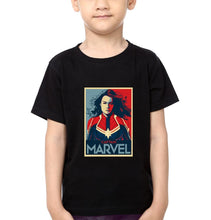 Load image into Gallery viewer, Captain Marvel Superhero Half Sleeves T-Shirt for Boy-KidsFashionVilla
