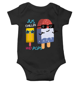 Popsicle Cartoon Rompers for Baby Boy- KidsFashionVilla