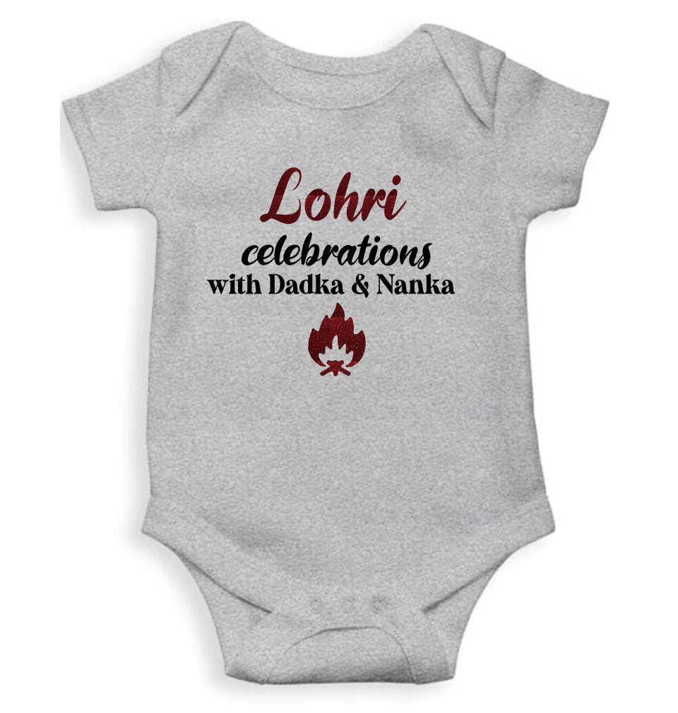 Lohri Celebrations Rompers for Baby Boy- KidsFashionVilla