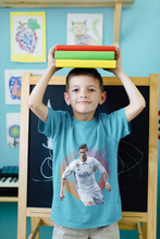 Load image into Gallery viewer, Ronaldo Half Sleeves T-Shirt for Boy-KidsFashionVilla
