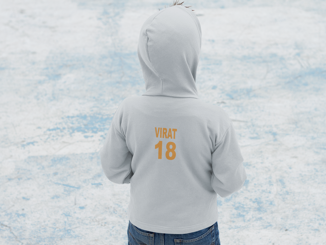 Virat 18 Boy Hoodies-KidsFashionVilla