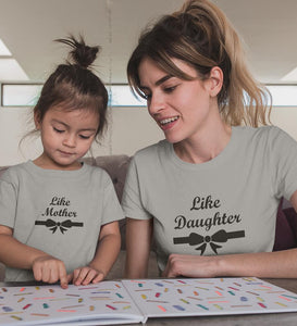 Like Mother Like Daughter Mother and Daughter Matching T-Shirt- KidsFashionVilla