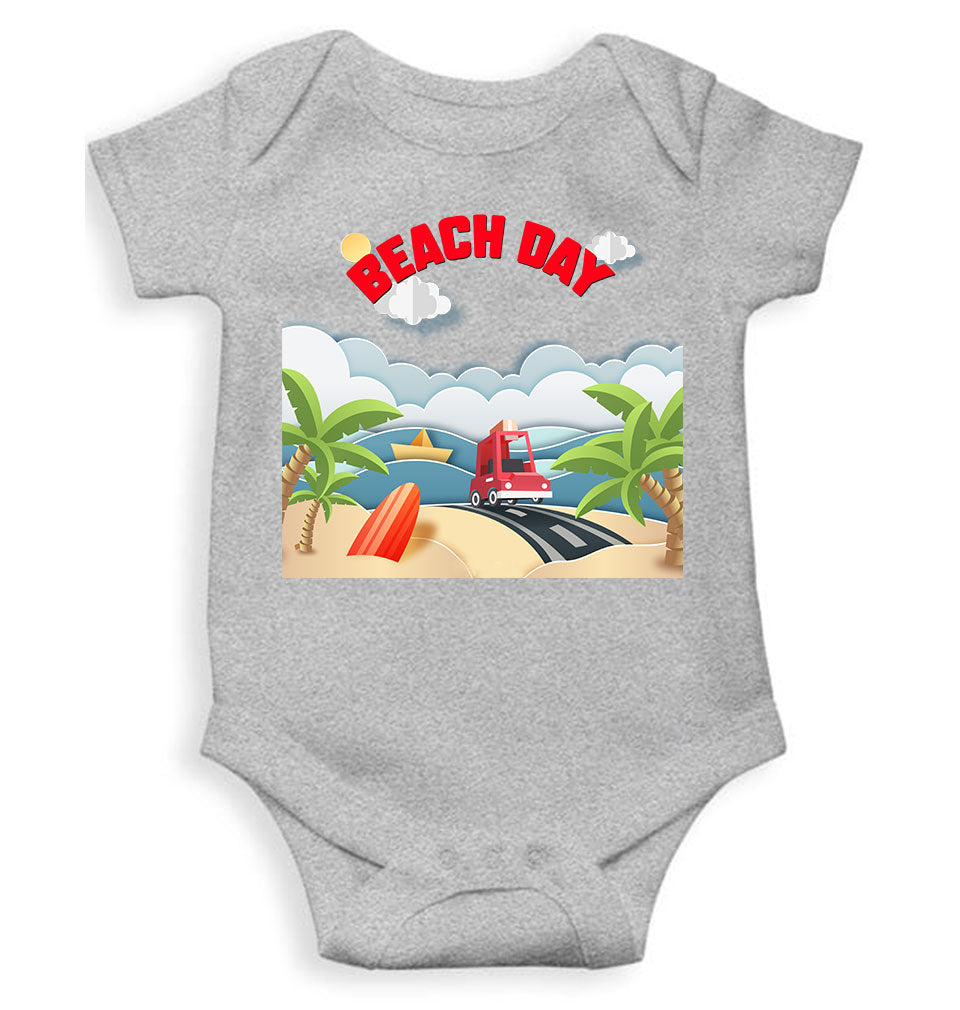 Beach Day Rompers for Baby Boy- KidsFashionVilla