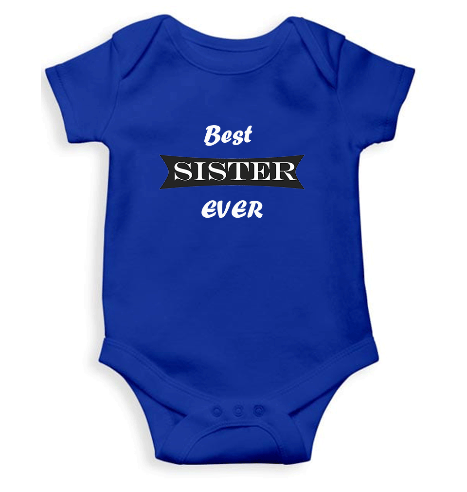 Best Sister Ever Rompers for Baby Girl- KidsFashionVilla