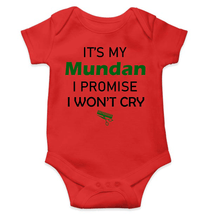 Load image into Gallery viewer, ITS MY MUNDUN I WONT CRY Rompers for Baby Boy- KidsFashionVilla
