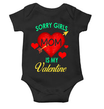 Load image into Gallery viewer, Sorry Girls Mom Is My Valentine Rompers for Baby Boy- KidsFashionVilla
