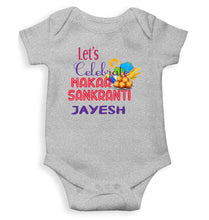 Load image into Gallery viewer, Makar Sankranti Rompers for Baby Boy- KidsFashionVilla
