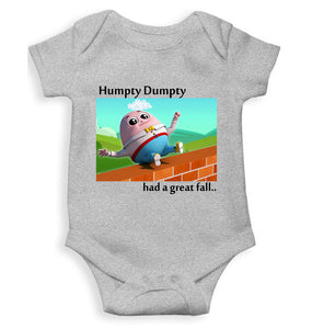 Humpty Dumpty Poem Rompers for Baby Boy- KidsFashionVilla