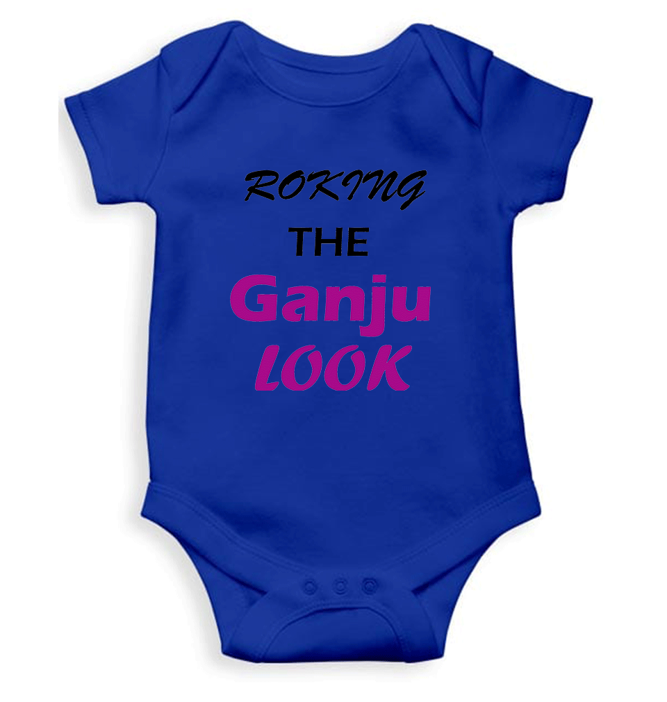 Roking The Ganju Look Rompers for Baby Boy- KidsFashionVilla