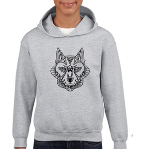 WOLF Boy Hoodies-KidsFashionVilla