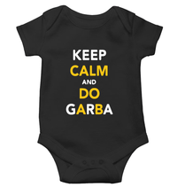 Load image into Gallery viewer, Keep Calm And Do Garbha Rompers for Baby Boy- KidsFashionVilla
