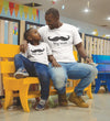 Big Man Little Man Father and Son Matching T-Shirt- KidsFashionVilla