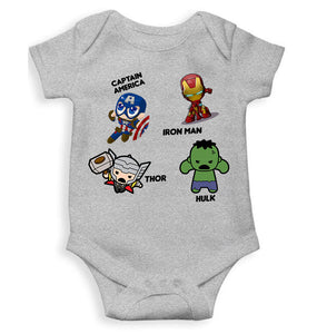 Super Heros Rompers for Baby Boy- KidsFashionVilla