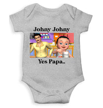 Load image into Gallery viewer, Johny Johny Yes Papa Poem Rompers for Baby Boy- KidsFashionVilla
