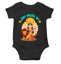 Load image into Gallery viewer, Jai Mata Di Navratri Rompers for Baby Girl- KidsFashionVilla
