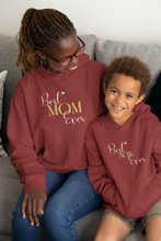 Load image into Gallery viewer, Best Mom Ever Mother And Son Red Matching Hoodies- KidsFashionVilla
