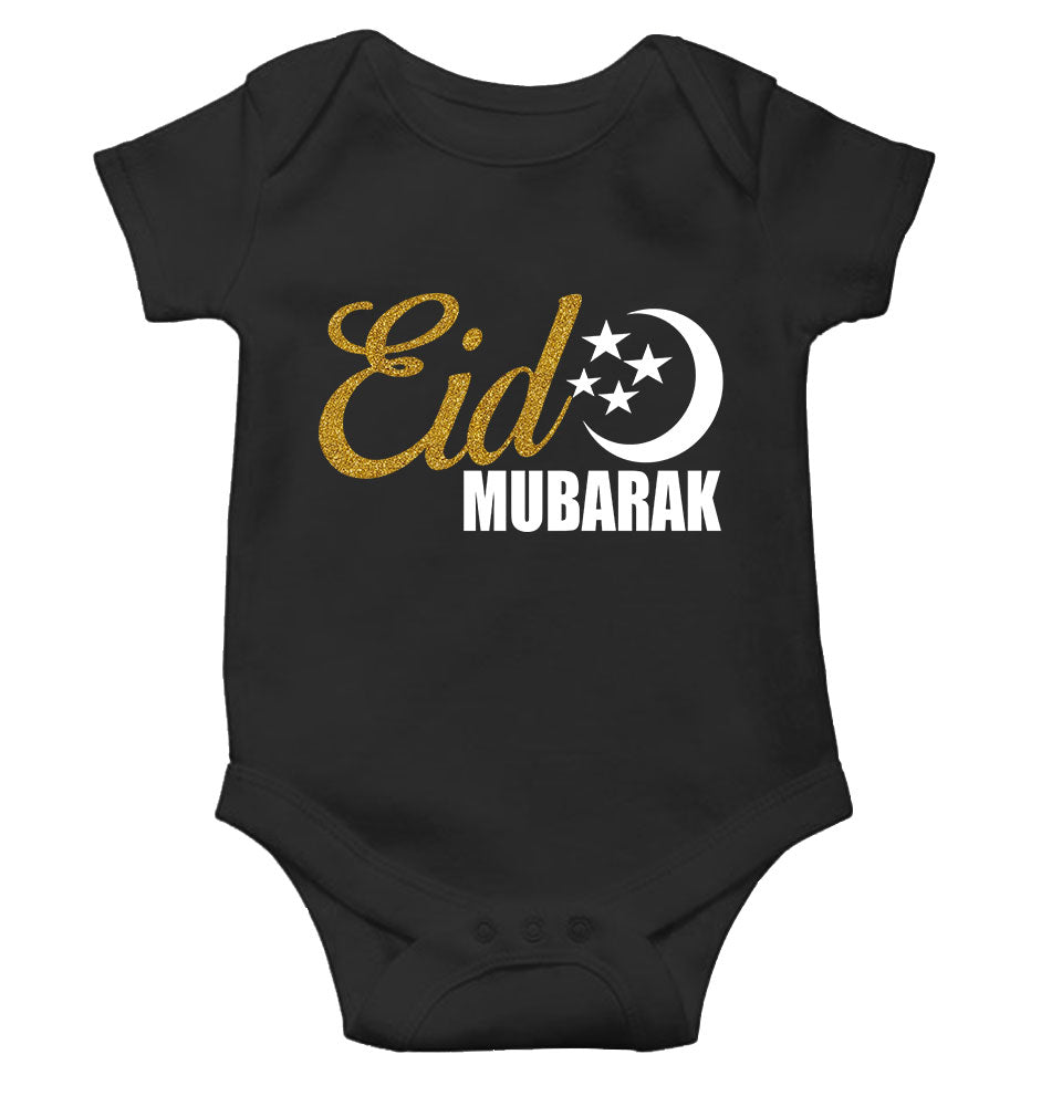 Eid Mubarak Rompers for Baby Boy- KidsFashionVilla