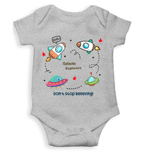 Load image into Gallery viewer, Spaceships Rompers for Baby Girl- KidsFashionVilla
