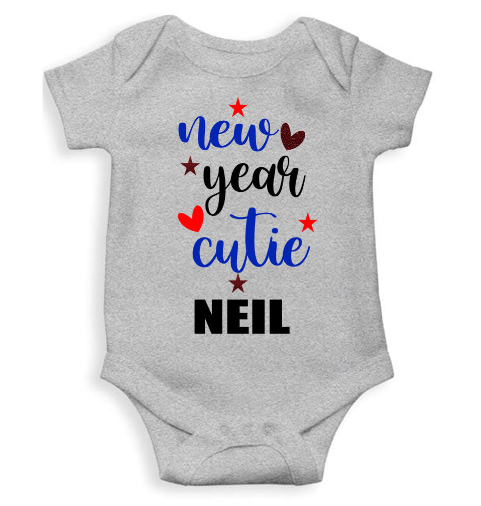 Customized Name New Year Cutie Rompers for Baby Boy- KidsFashionVilla