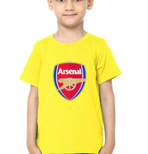 Load image into Gallery viewer, Arsenal Half Sleeves T-Shirt for Boy-KidsFashionVilla
