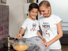 Just A Boy Who Loves His Mom Mother And Son White Matching T-Shirt- KidsFashionVilla