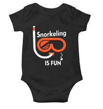 Load image into Gallery viewer, Snorkeling Is Fun Rompers for Baby Boy- KidsFashionVilla
