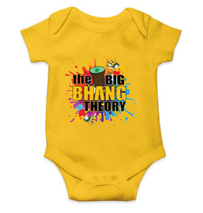 The Big Bhang Theory Holi Rompers for Baby Boy - KidsFashionVilla