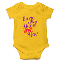 Load image into Gallery viewer, Bura Na Mano Holi Hai Rompers for Baby Boy - KidsFashionVilla
