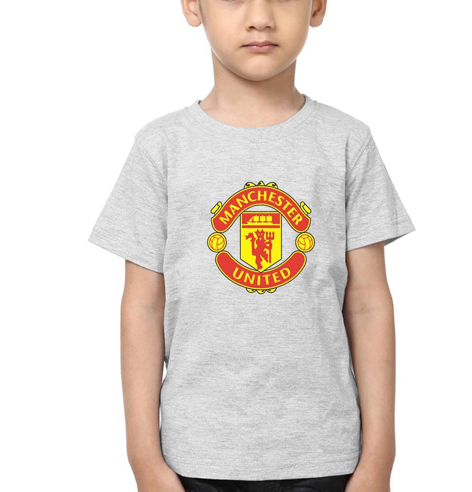 Manchester United Half Sleeves T-Shirt for Boy-KidsFashionVilla