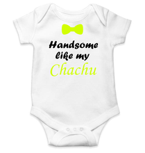 Load image into Gallery viewer, Handsome Like My Chachu Rompers for Baby Boy - KidsFashionVilla
