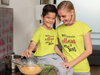 Favourite Villian Mother And Son Yellow Matching T-Shirt- KidsFashionVilla