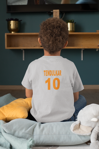 Tendulkar 10 Half Sleeves T-Shirt for Boy-KidsFashionVilla