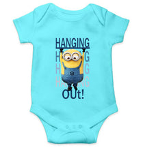 Load image into Gallery viewer, Hanging Out Minion Rompers for Baby Boy- KidsFashionVilla
